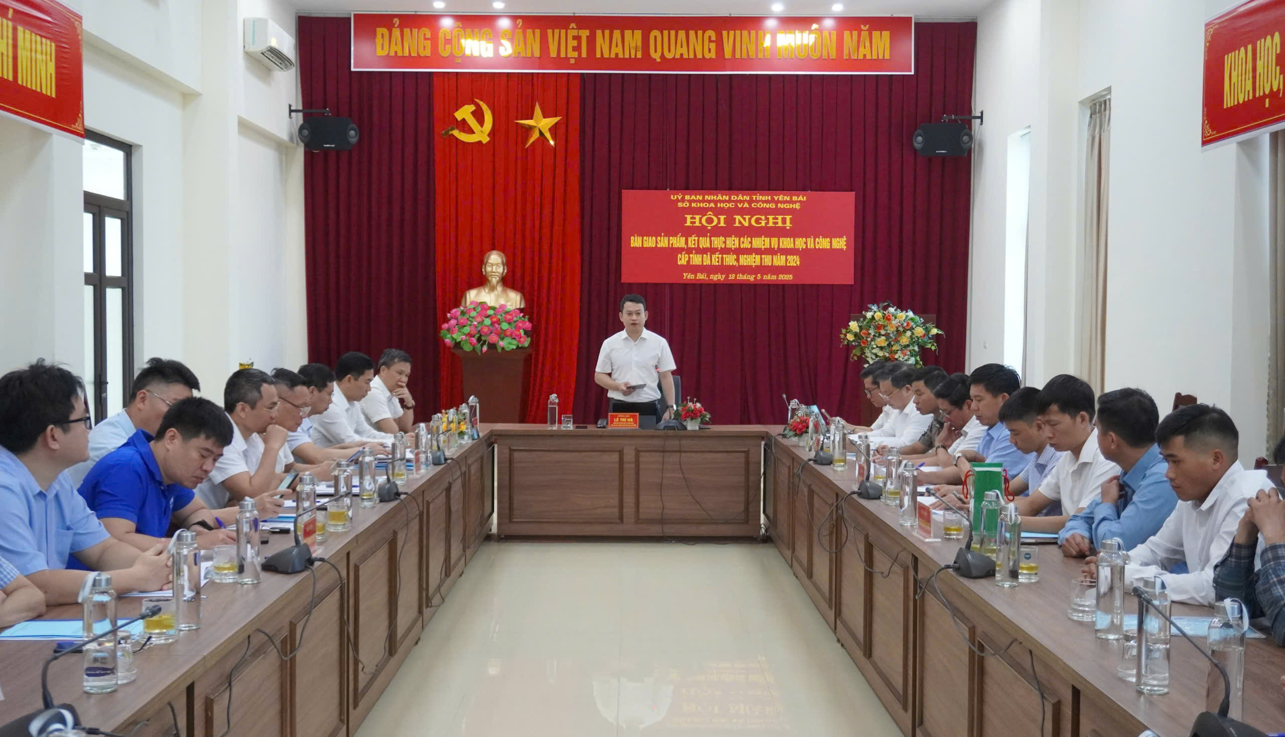 HỘI NGHỊ BÀN GIAO SẢN PHẨM, KẾT QUẢ CÁC NHIỆM VỤ KHOA HỌC VÀ CÔNG NGHỆ CẤP TỈNH KẾT THÚC, NGHIỆM THU NĂM 2024